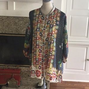 Johnny Was size medium Tunic